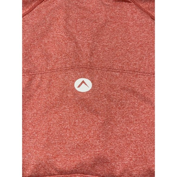 Oros Solarcore Half-Zip Insulated Jacket Mens XL Pullover Coral Orange - Picture 9 of 14